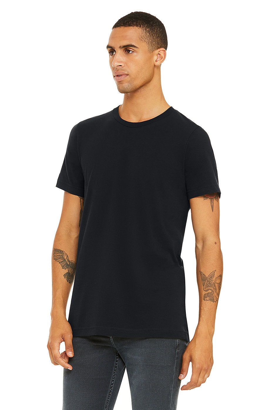 Crew Neck T-Shirt - Black