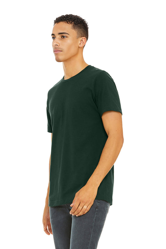 Crew Neck T-Shirt - Forest Green