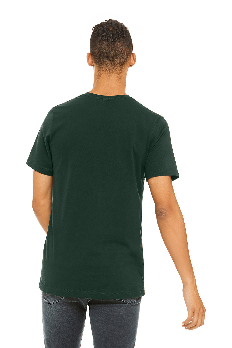 Crew Neck T-Shirt - Forest Green