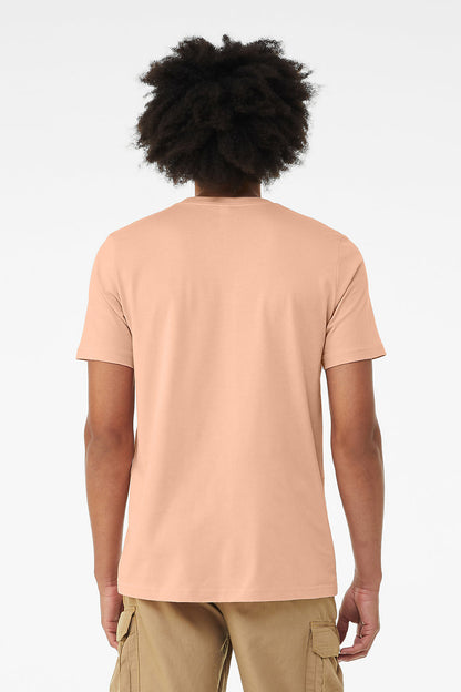 Crew Neck T-Shirt - Peach