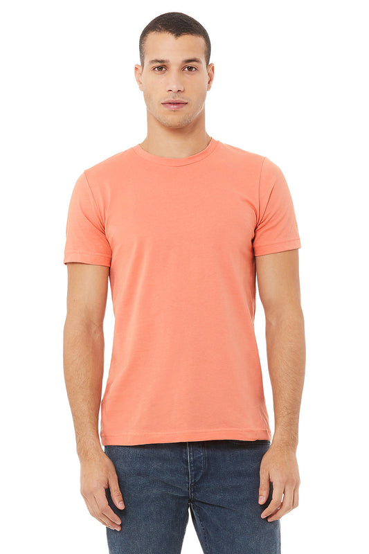 Crew Neck T-Shirt - Peach