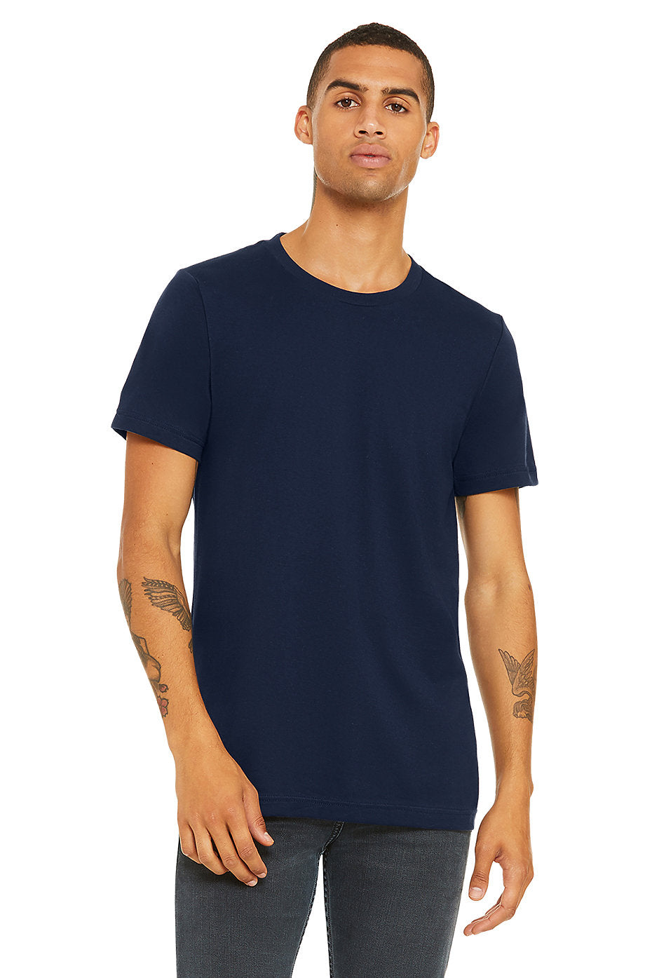 Crew Neck T-Shirt - Navy