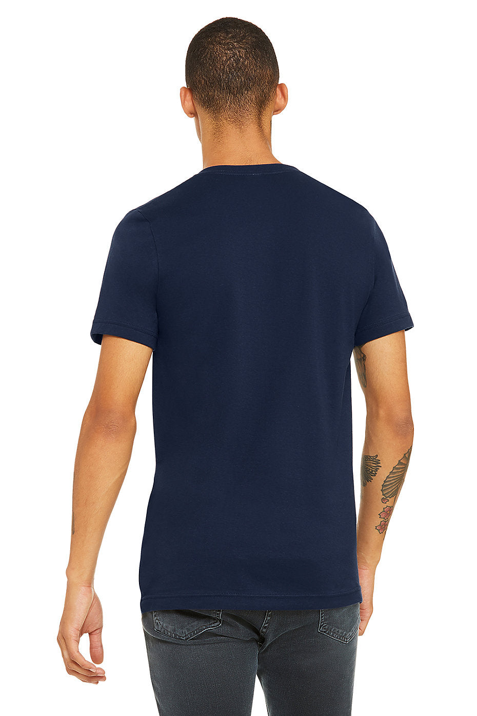 Crew Neck T-Shirt - Navy