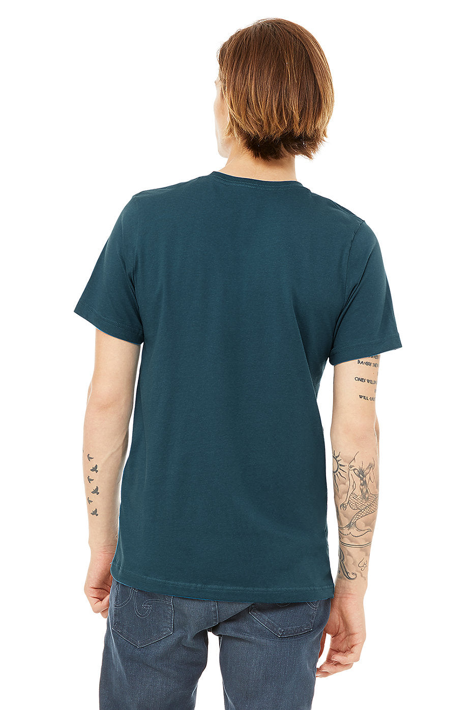 Crew Neck T-Shirt - Bottle Green