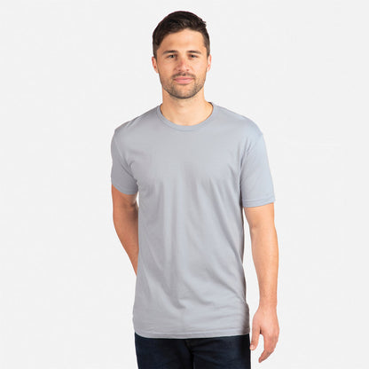 Crew Neck T-Shirt - Light Grey