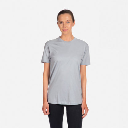 Crew Neck T-Shirt - Light Grey