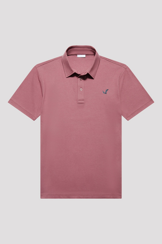 Basic Polo - Dusty Rose