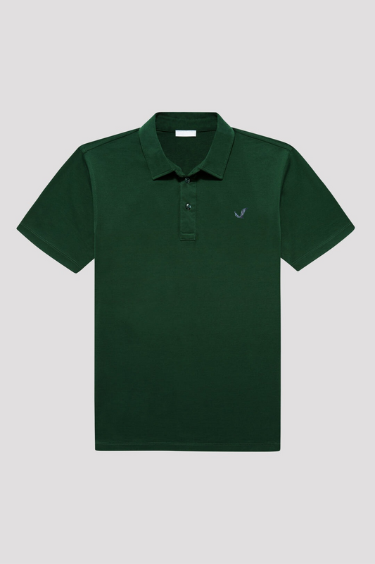 Basic Polo - Forest Green