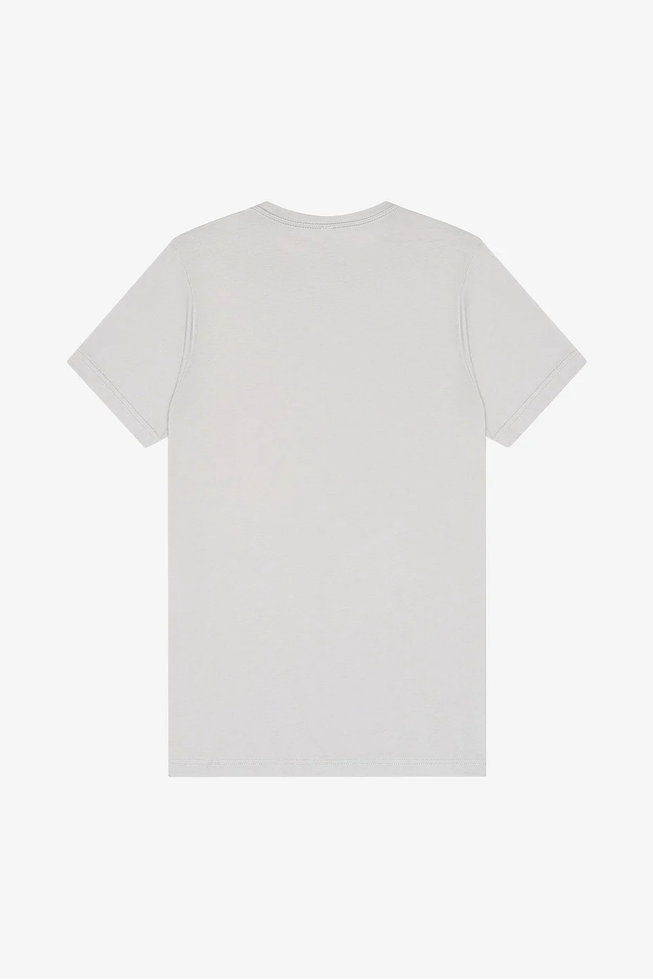 Crew Neck T-Shirt - Light Grey