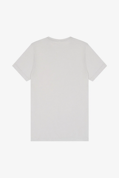 Crew Neck T-Shirt - Light Grey