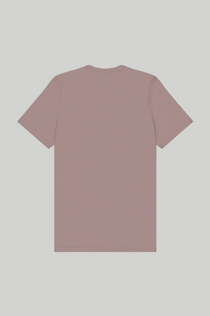 Crew Neck T-Shirt - Rose Taupe