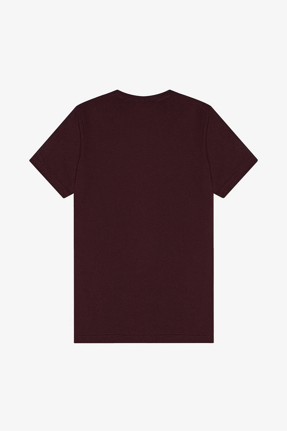 Crew Neck T-Shirt - Wine